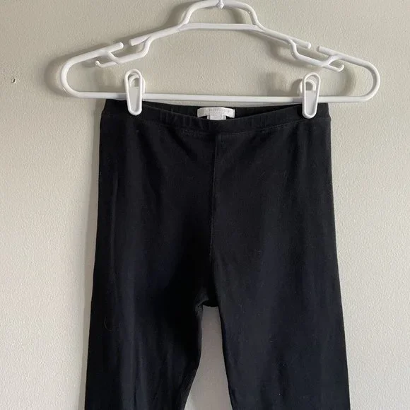 Burberry Children Girl’s SZ 14 YearsBlack With Nova Check Cuffs Leggings